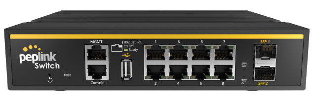 Peplink 8-port SD Switch Rugged