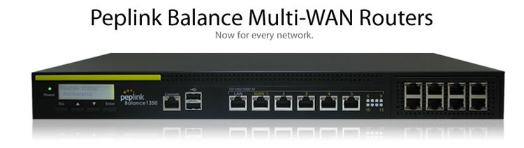 Peplink Balance Multi-WAN Routers